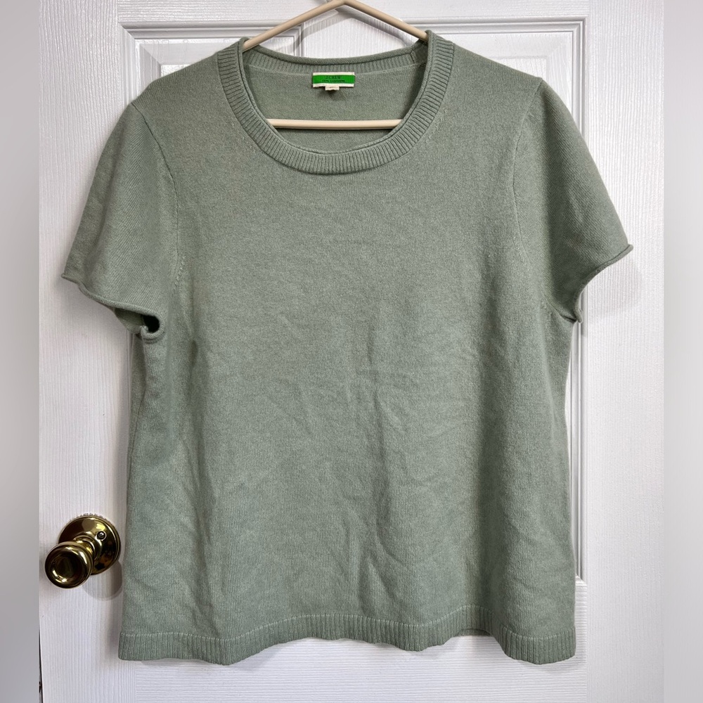 J crew cashmere tee